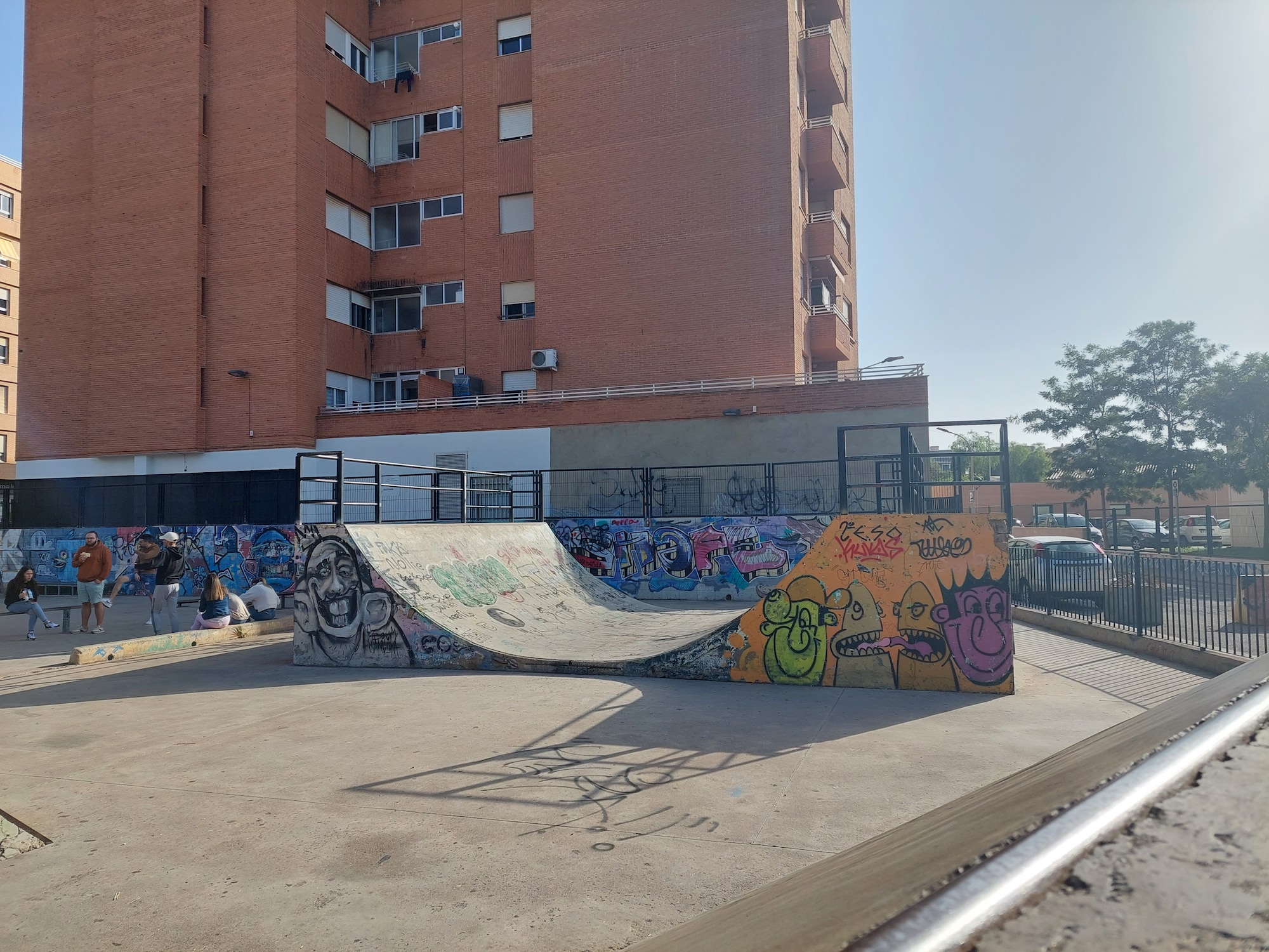 Plaza parque skatepark